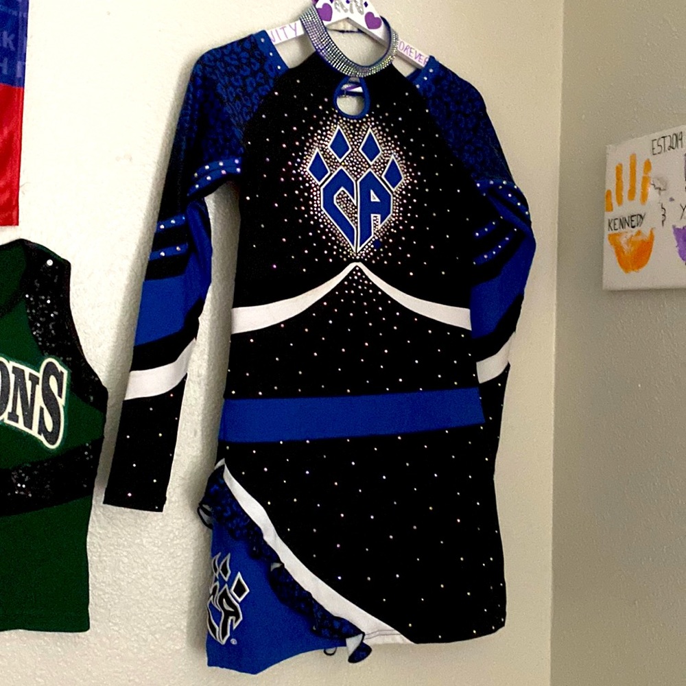 Rebel Athletic Cheer Athletics Dallas Uniform